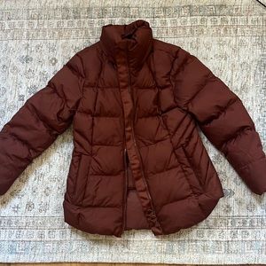 Athleta Downtown Jacket in Ancient Mahogany Size S